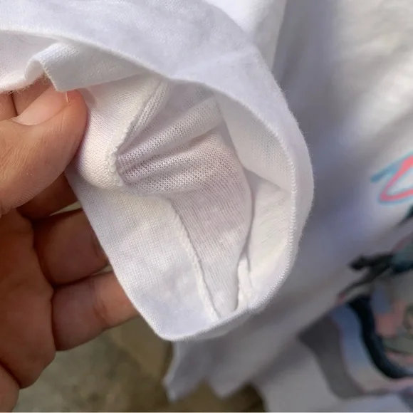 Vtg Single Stitch T Shirt Made In USA California Gold, 70s 80s, Babes in Borland - Picture 4 of 10